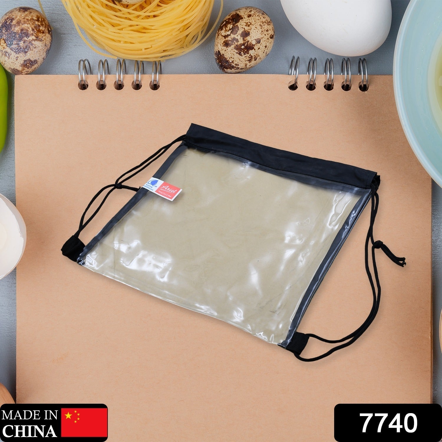 7740 MULTIPURPOSE PLASTIC WATERPROOF POUCH BAG, TRANSPARENT STADIUM BAG CLEAR STRING BAG FOR GYM CONCERT TRAVEL BEACH SWIMMING SPORT 7740 MULTIPURPOSE PLASTIC WATERPROOF POUCH BAG, TRANSPARENT STADIUM BAG CLEAR STRING BAG FOR GYM CONCERT TRAVEL BEACH SWIMMING SPORT
